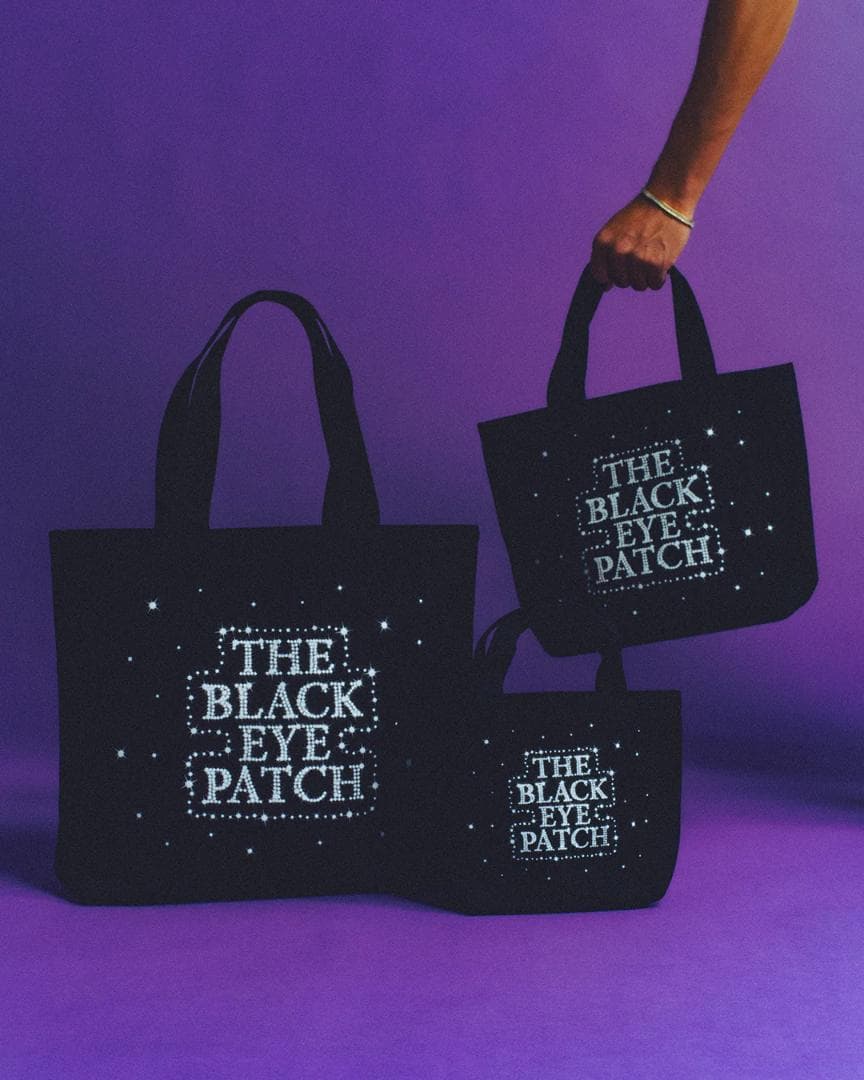 ブラックアイパッチ SHINING OG LABELトートバッグ SMALL