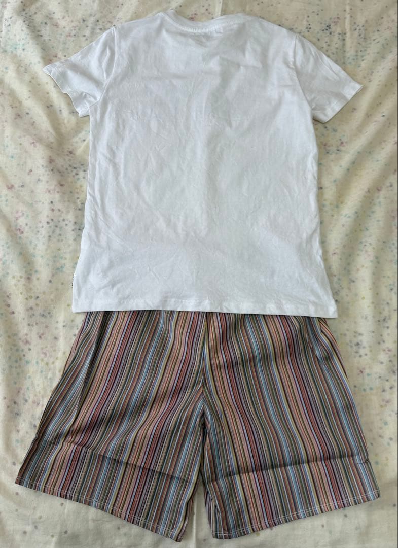 タグなし新品　ポールスミスジュニア　Tシャツ　ズボン　10A 140