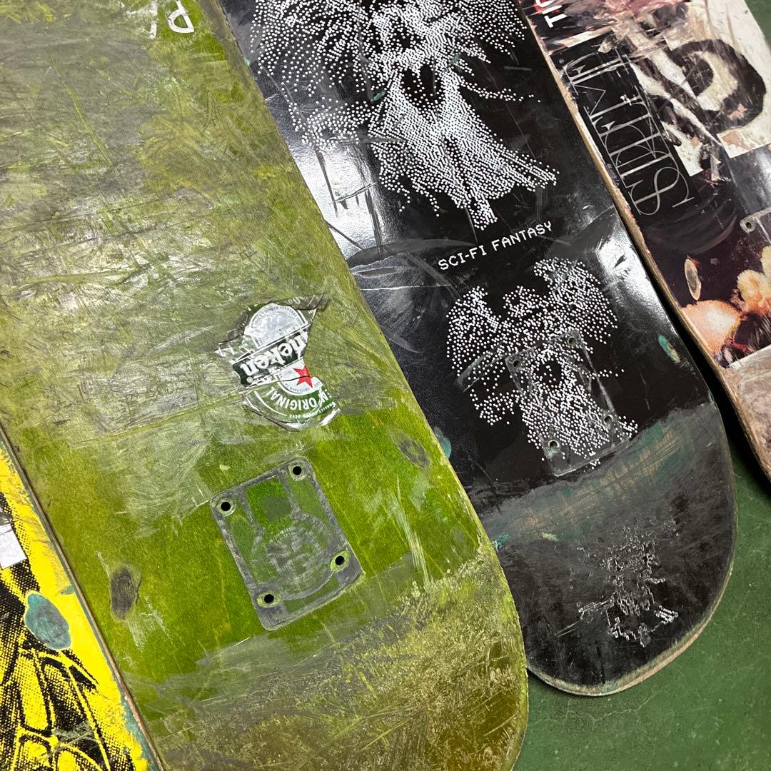 ◾️必見◾️スケボー　廃デッキ　5枚　8