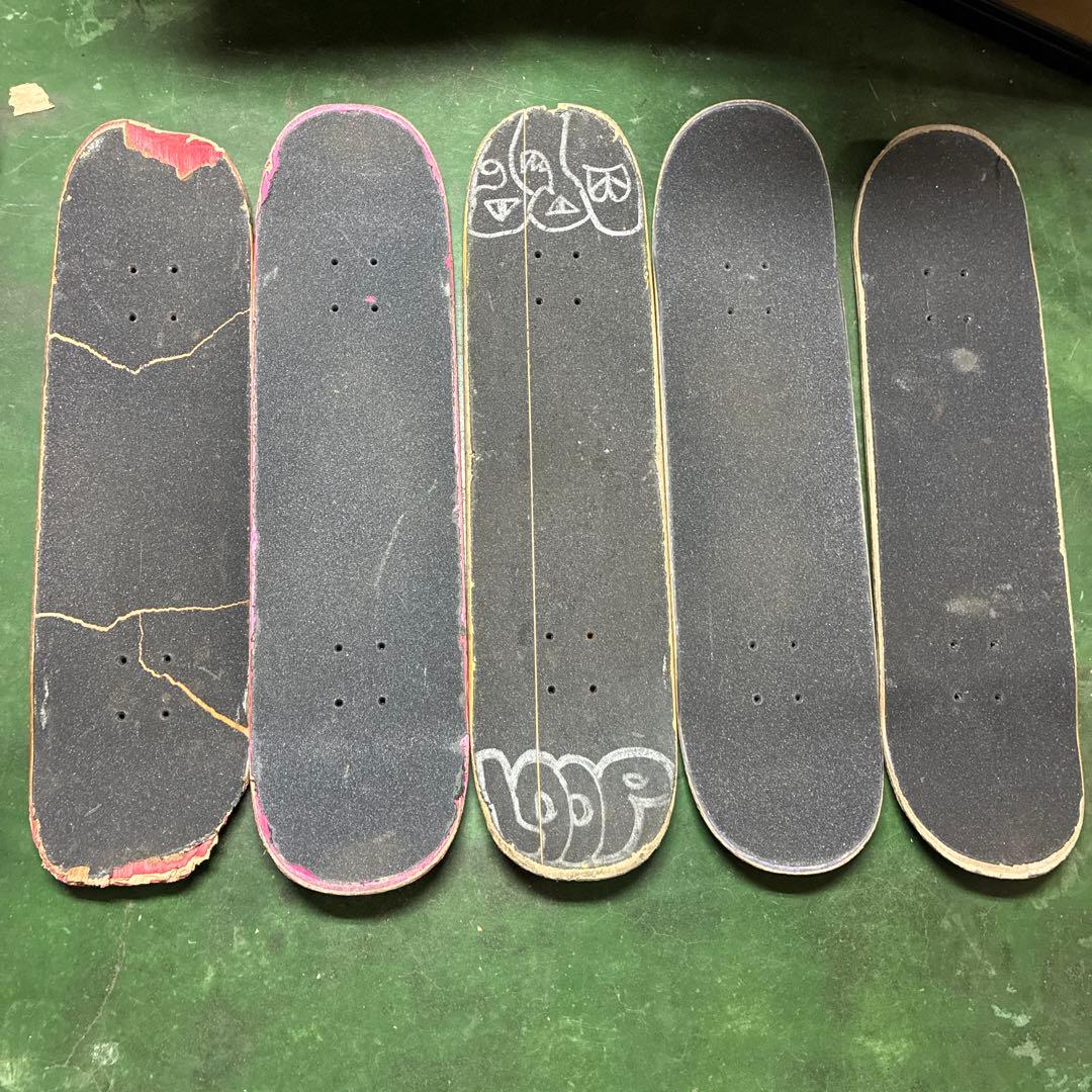 ◾️必見◾️スケボー　廃デッキ　5枚　8