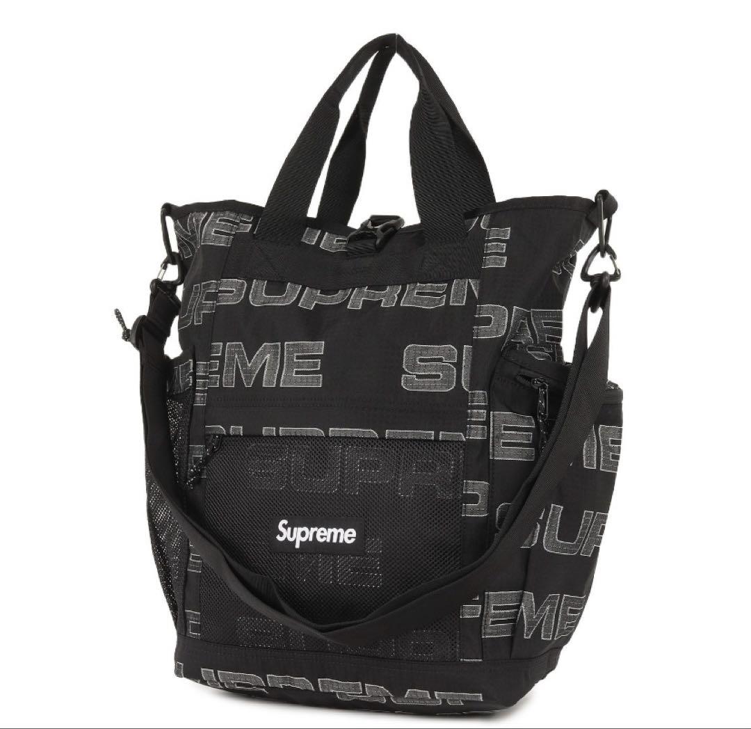 美品✨supreme UtilityZip Tote Black 2way正規品