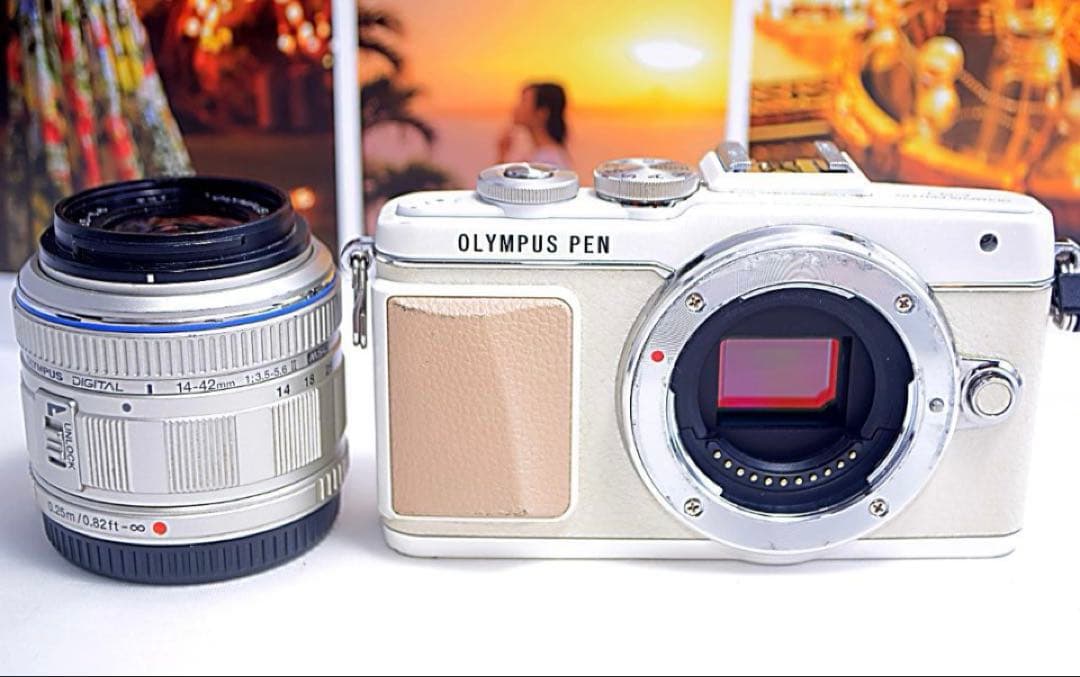 大人気可愛いミラーレス❤️Wi-Fi❤️オリンパス PL7 ミラーレスカメラ