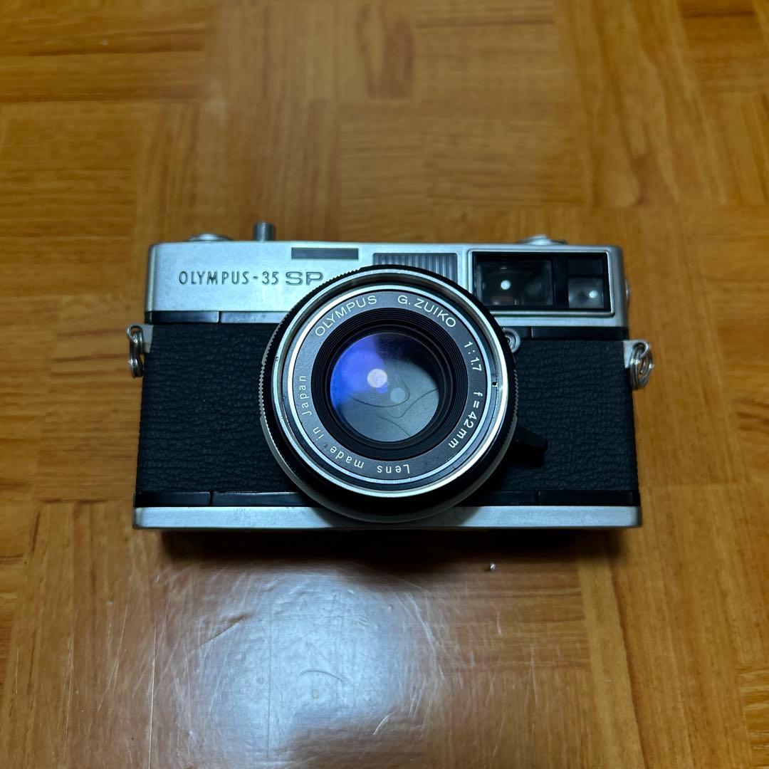 OLYMPUS-35SP フィルムカメラ ※専用レザーケース付き