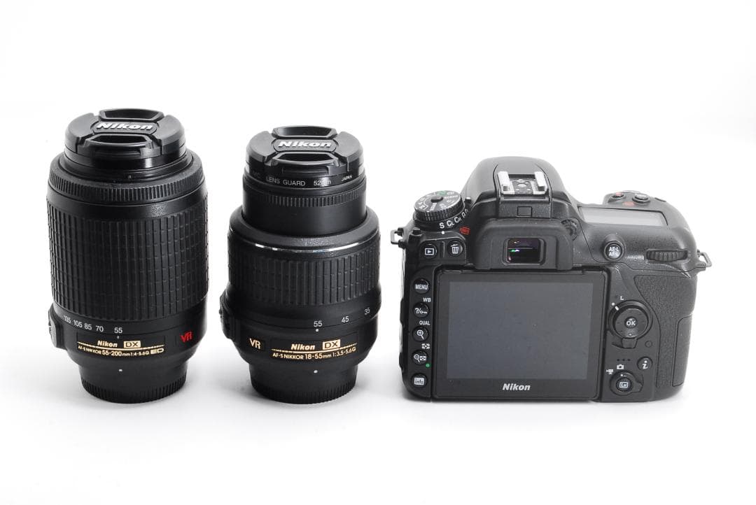 超高性能！Nikon D7500 ダブルレンズセット VR付き