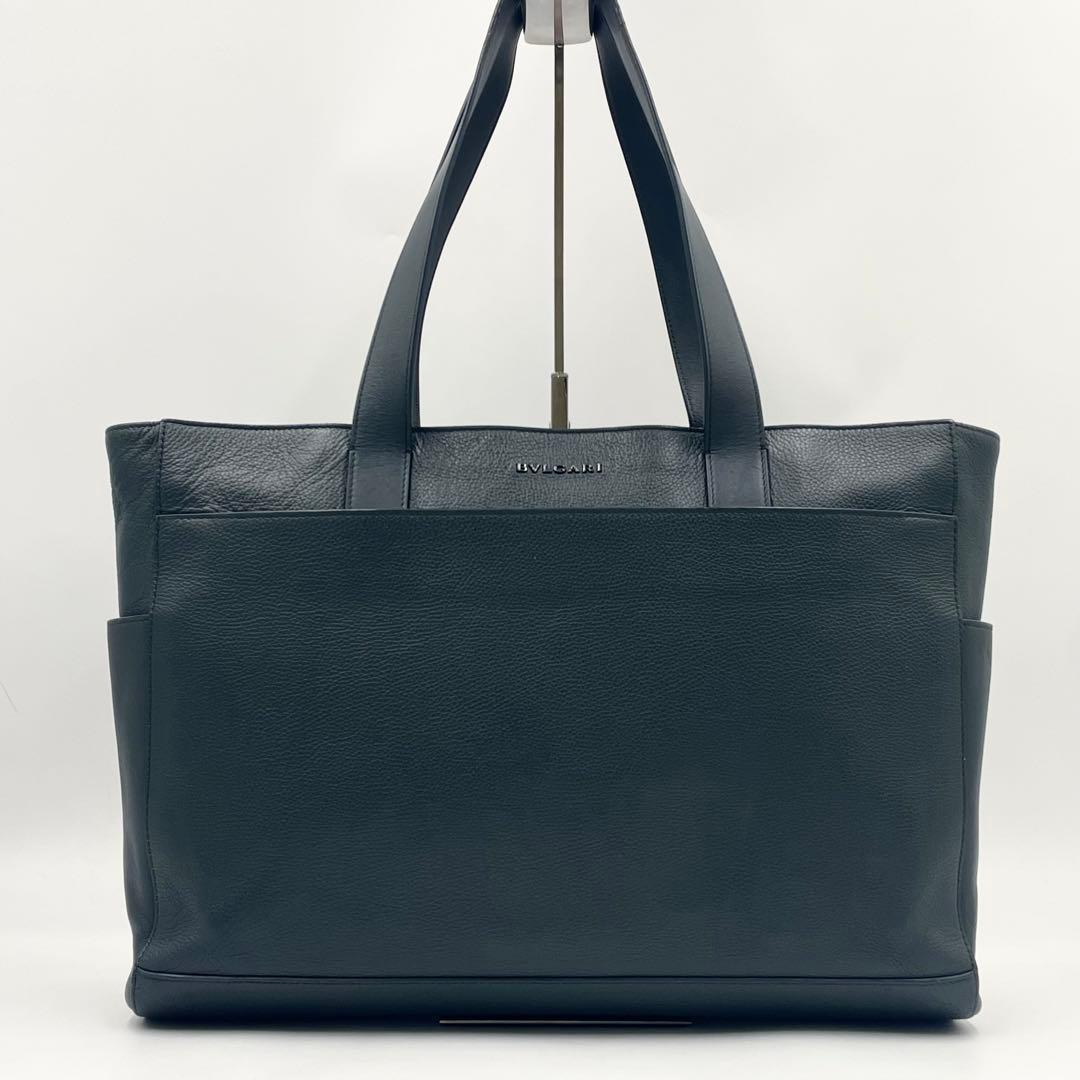 【定価39.8万・現行】BVLGARI ブルガリマン ラージホリゾンタル トート
