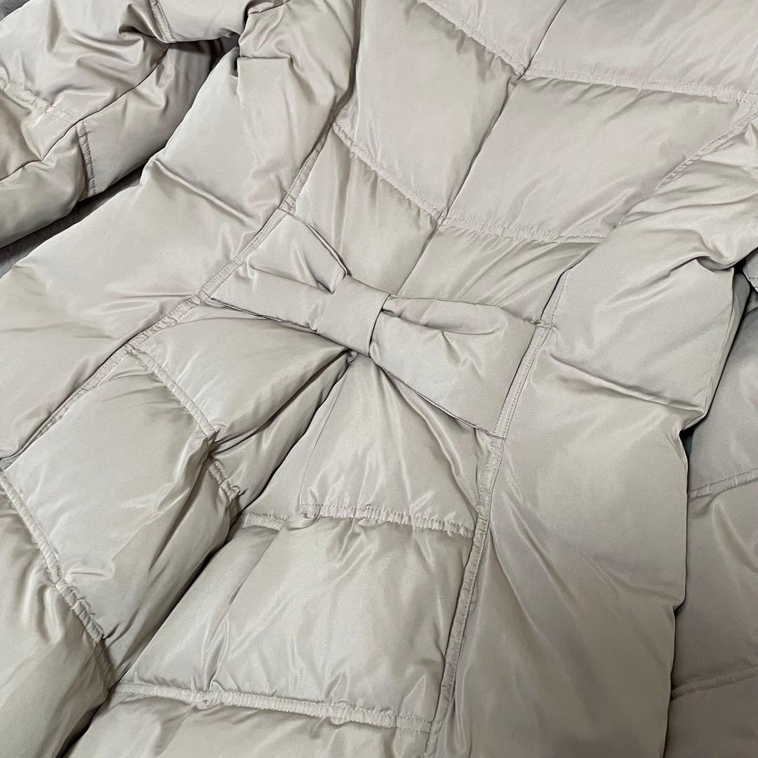 ルイルエブティック　ロング　ダウンコート　フォックスファー　2way