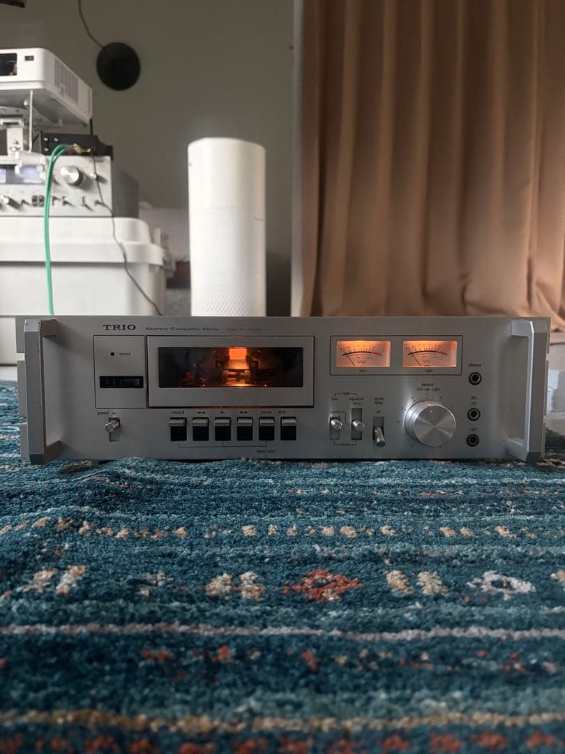 TRIO KX-4000 ベルト、コンデンサー、ランプ新品