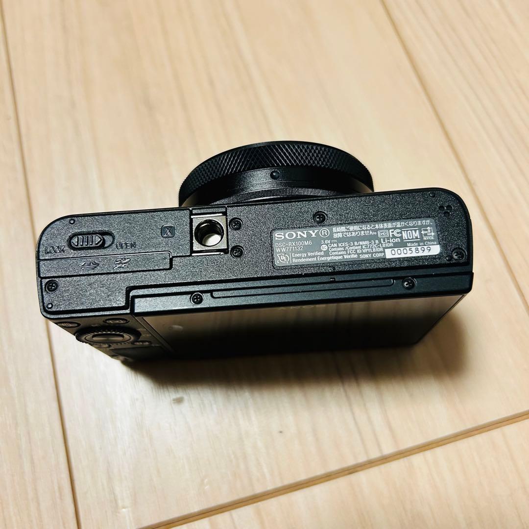 SONY Cyber-shot DSC-RX100M6 コンデジ 付属品多数