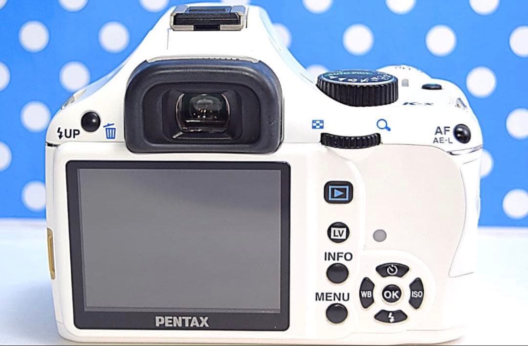 ☆一眼レフデビュー☆スマホ転送☆PENTAX K−X レンズキット