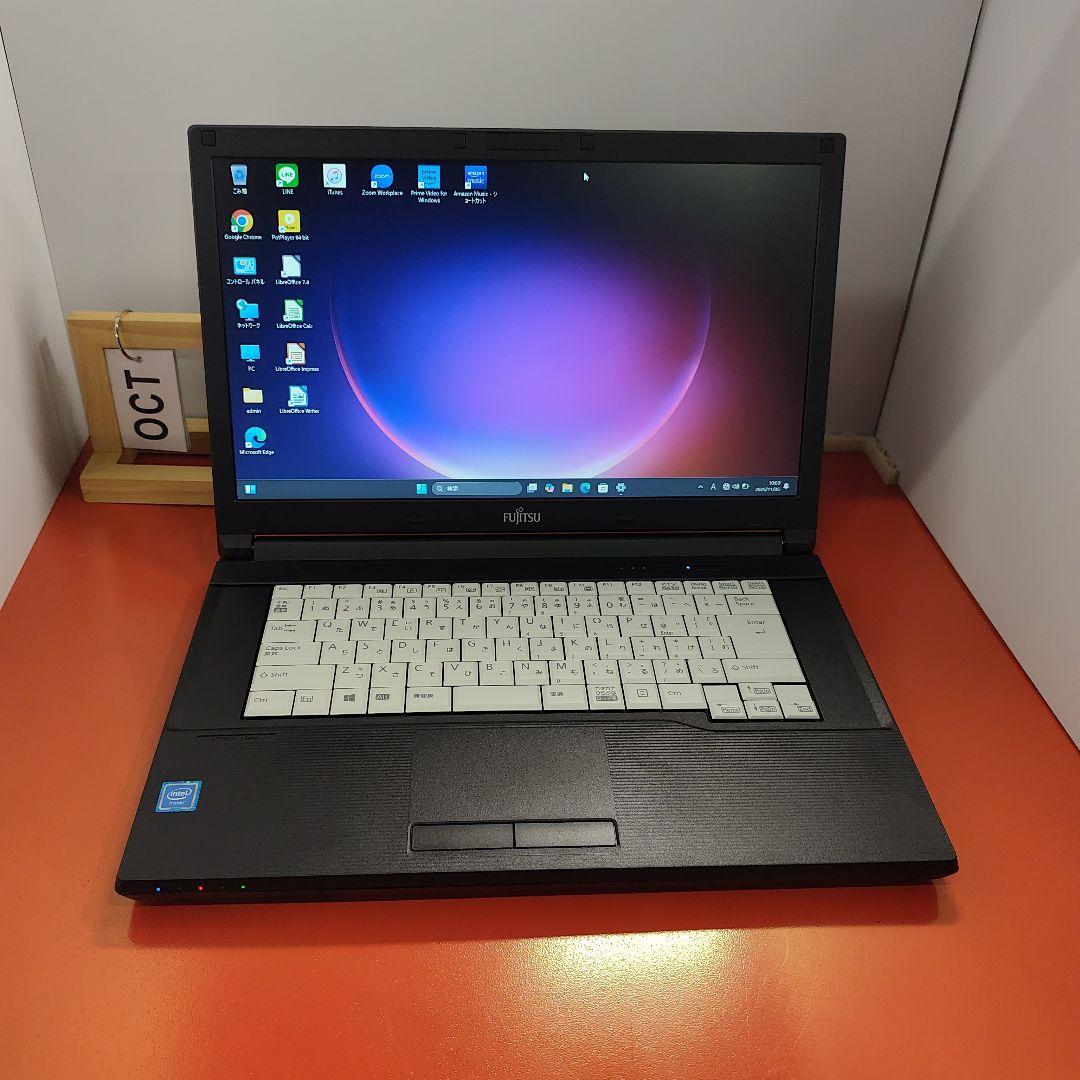 爆速SSD Windows11 ノートパソコン Core 富士通