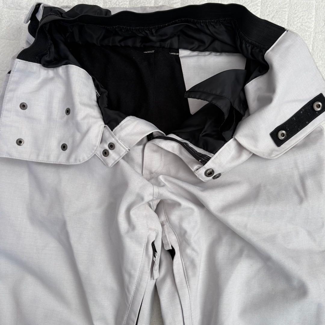 JOY RIDE スノーボードウェア 上下セット メンズLネイビー×ライトグレー