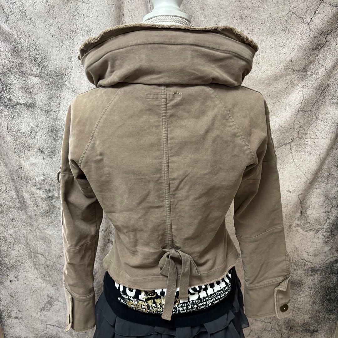 y2k 00s グランジ　フーディ　ミリタリージャケット　faithtokyo