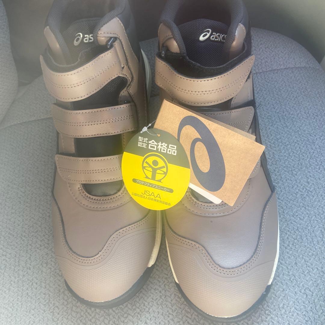 アシックス　作業靴、新品未使用 箱なし