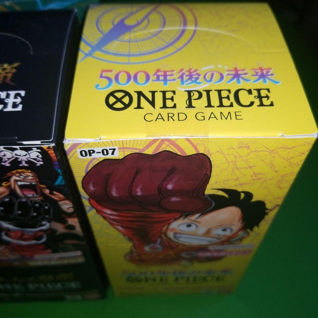 ONE PIECE　ワンピース　カード　未開封box 6種セット　テープ付き