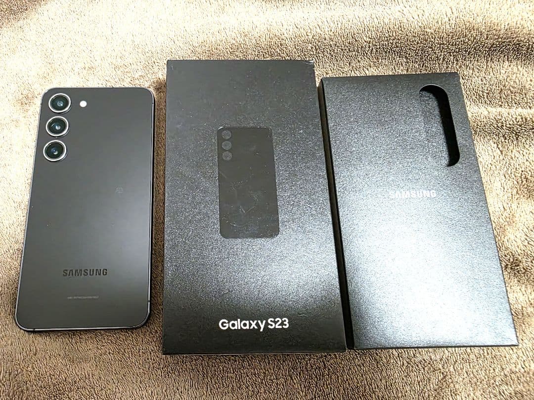 ※最終値下げ【美品】Galaxy S23 ファントムブラック 256GB 国内版