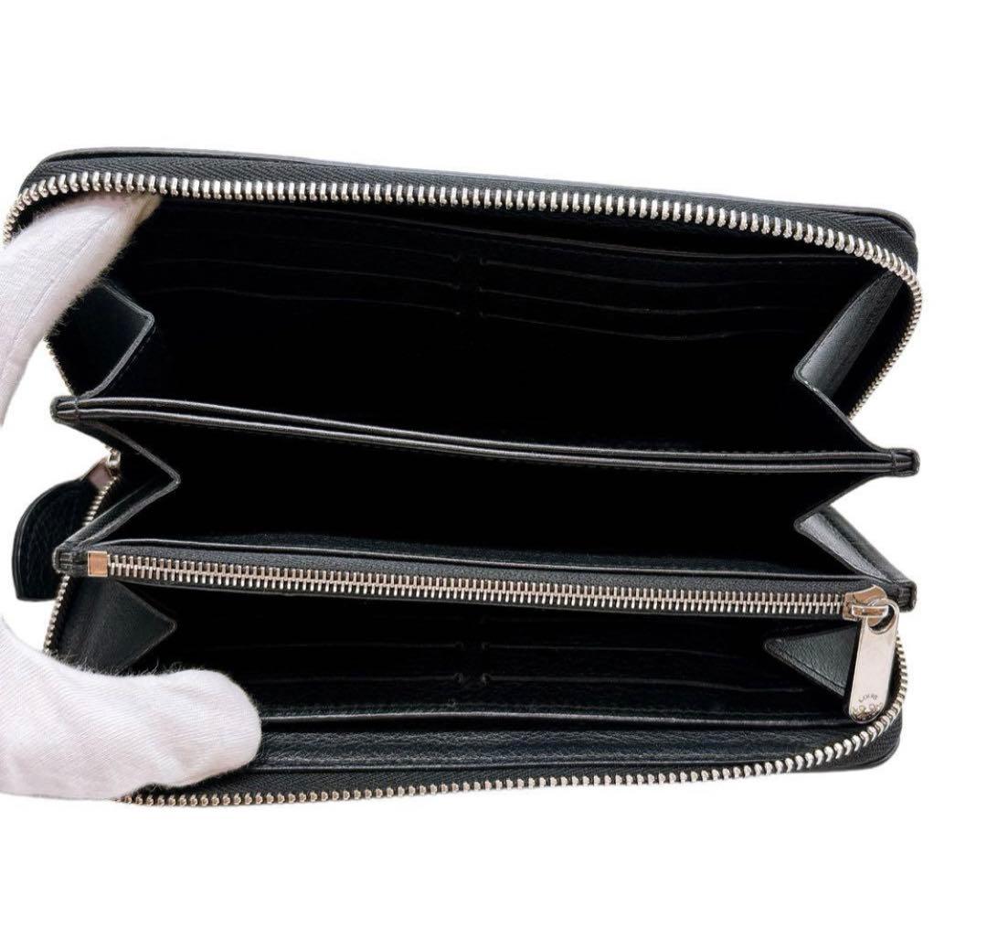 吉*人様 ルイヴィトン　マヒナ　ジッピーウォレット　M61867 長財布　ブラッ