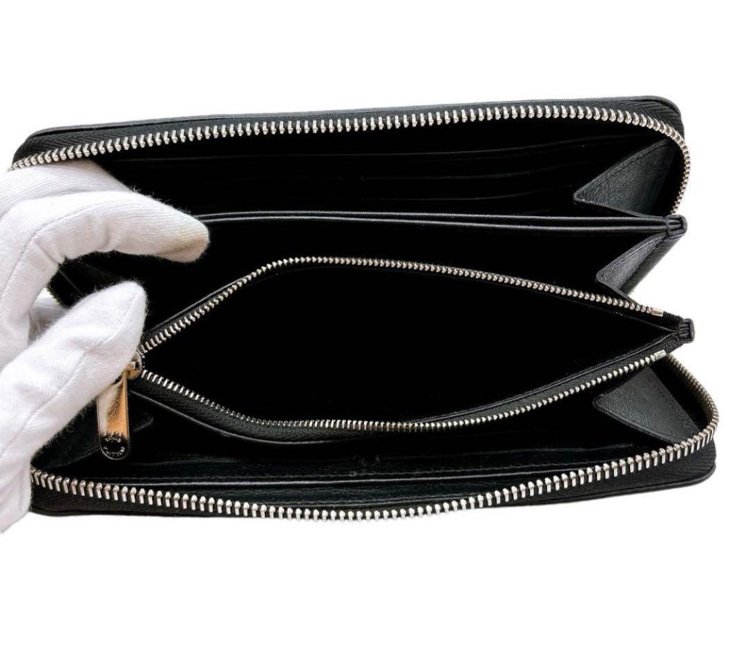 吉*人様 ルイヴィトン　マヒナ　ジッピーウォレット　M61867 長財布　ブラッ