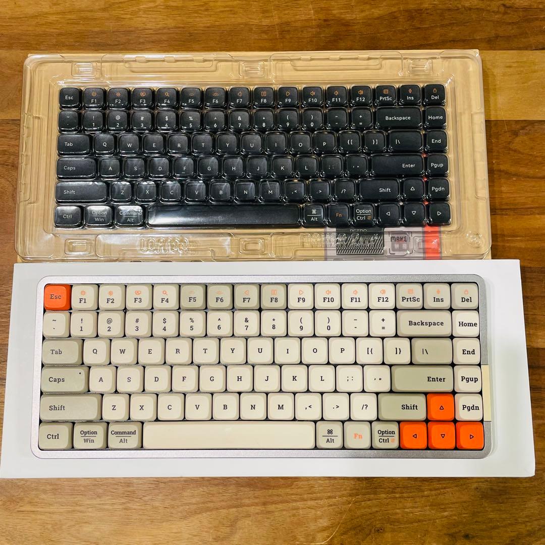 Lofree FLOW 84 黒 US配列 レトロキーキャップ付 完備品
