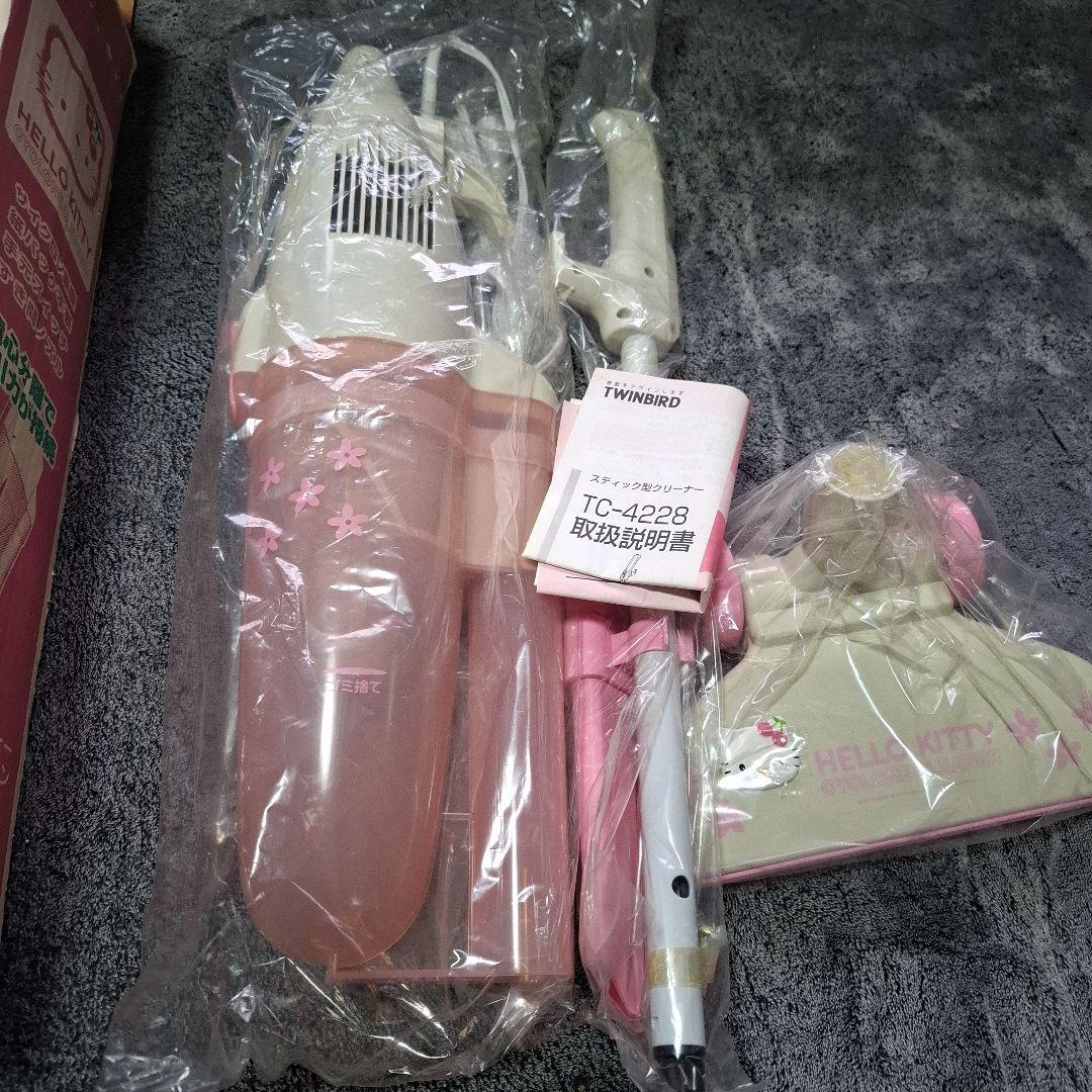 平成レトロHELLO KITTY スティッククリーナー TC-4228さくらんぼ