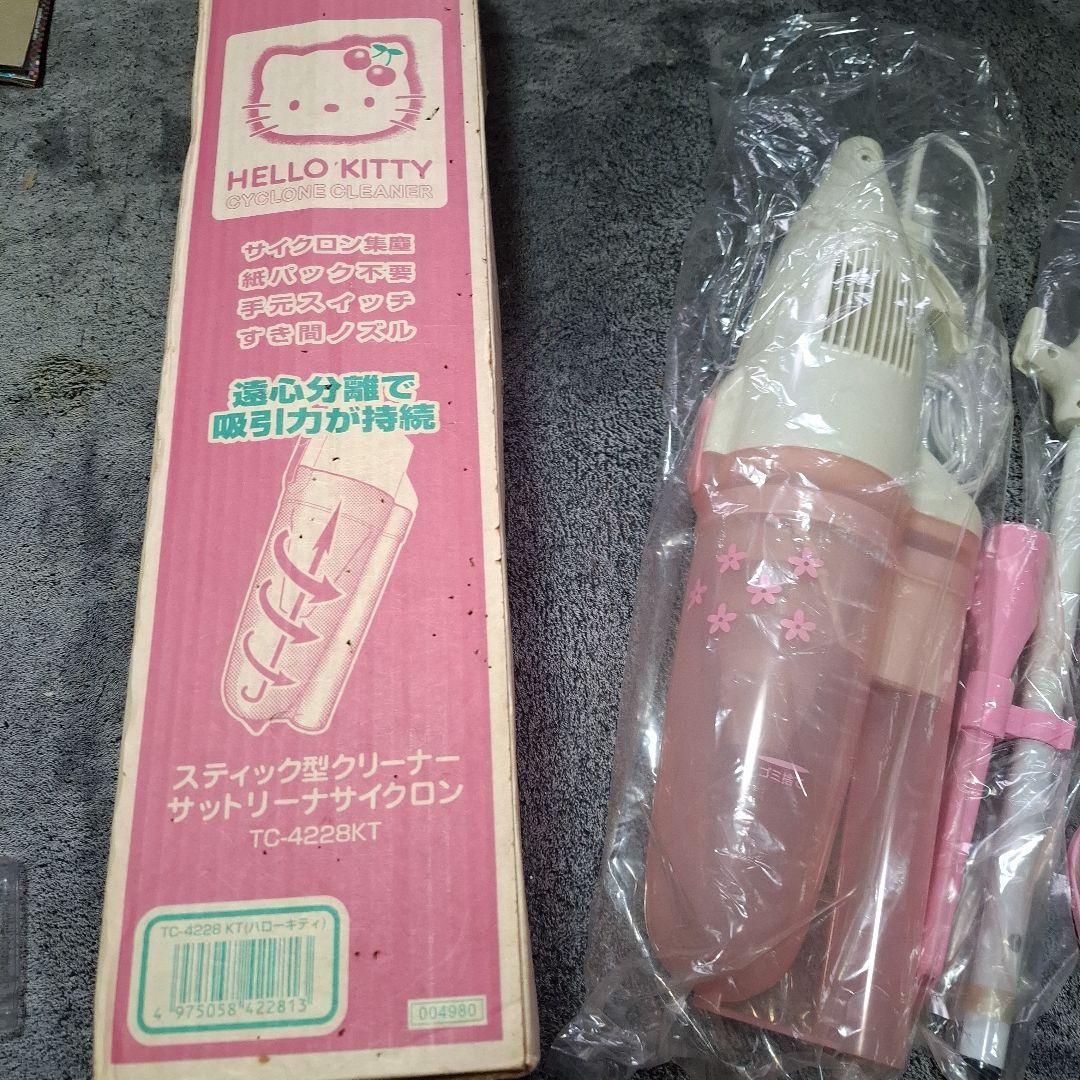 平成レトロHELLO KITTY スティッククリーナー TC-4228さくらんぼ