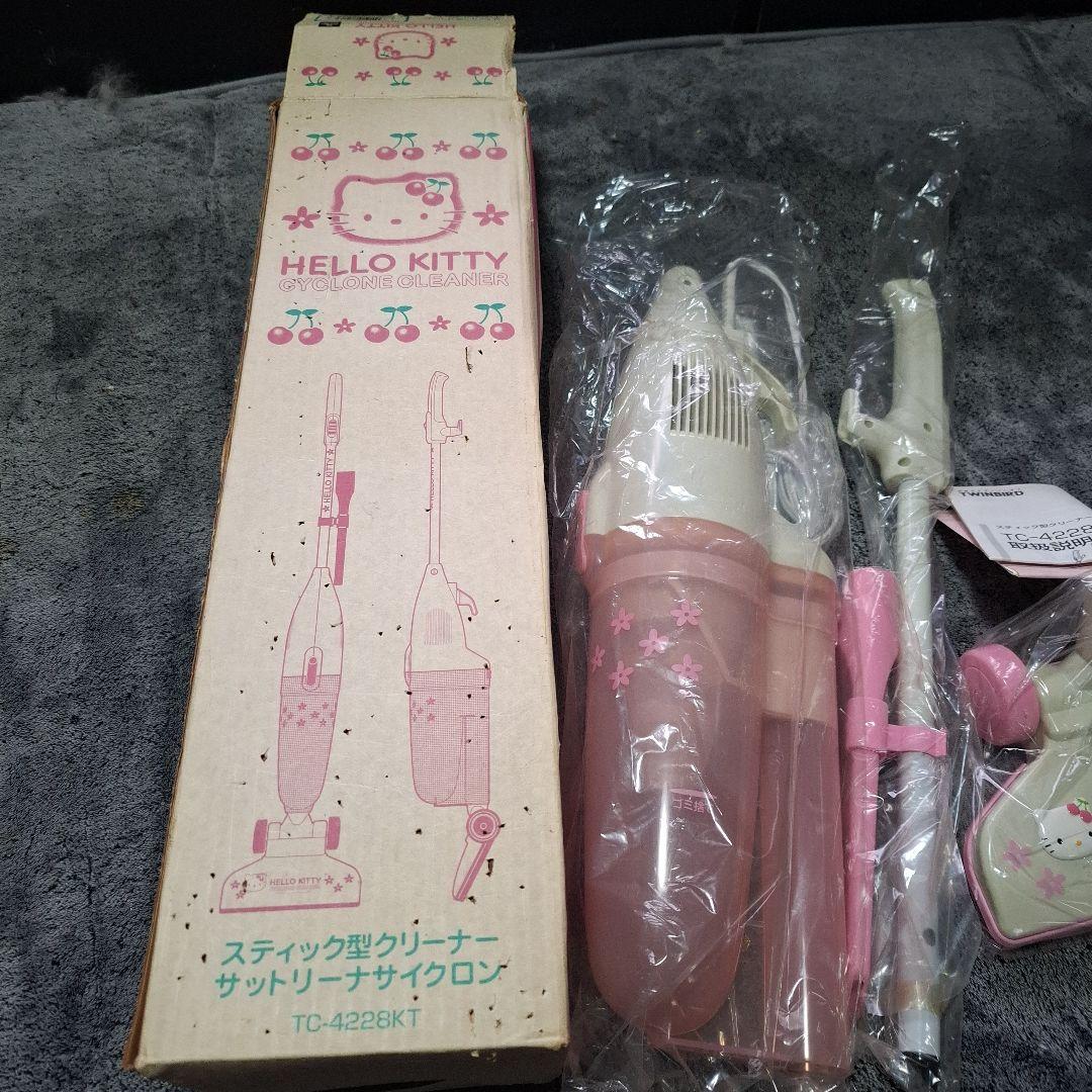平成レトロHELLO KITTY スティッククリーナー TC-4228さくらんぼ