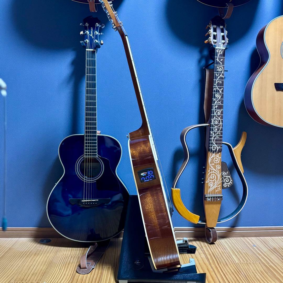 【新品同様】morris R-011 TS エレアコ 超低弦高調整済