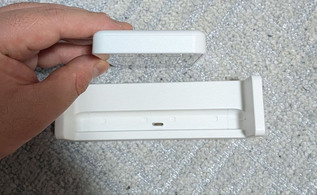 Speed Wi-Fi 5GX12 モバイルルーター クレードルセット ホワイト