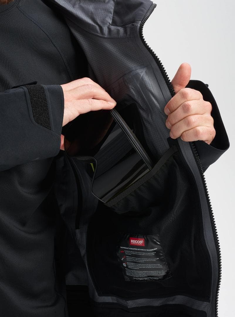 未使用 BURTON M AK GORE HVR PR JK S M バートン黒