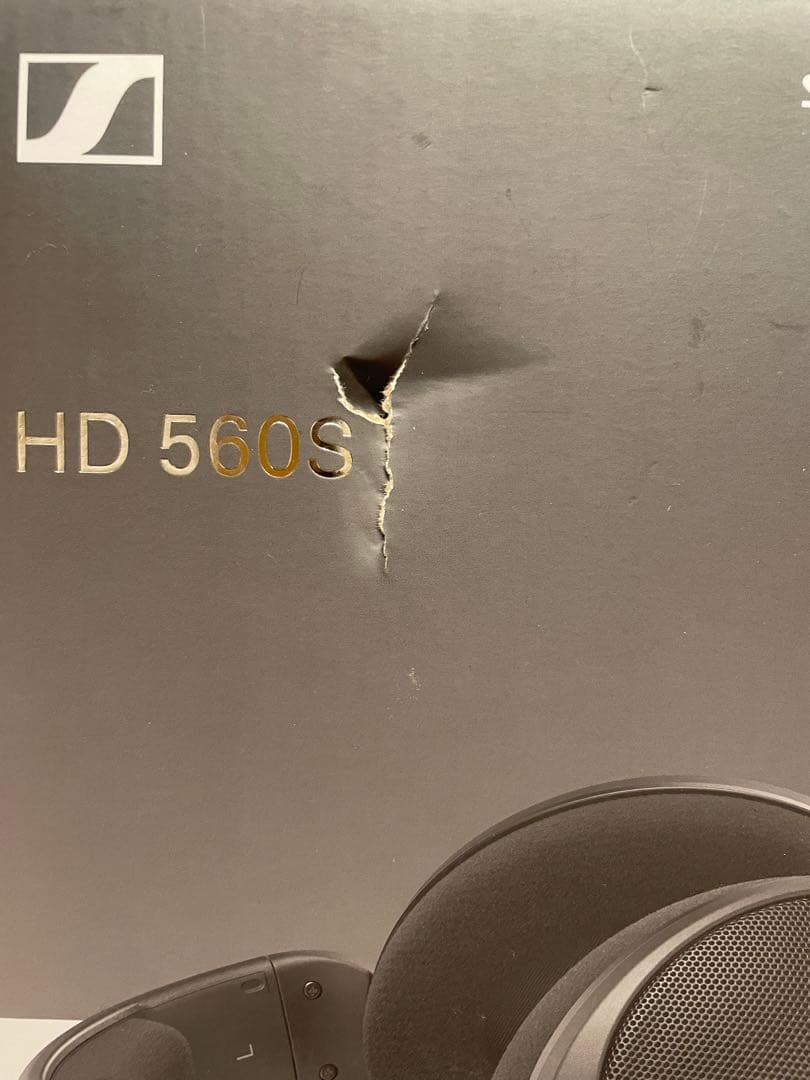 Sennheiser HD560S 【本体 新品未使用】箱に穴あり