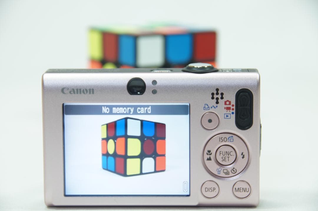 【極美品】 Canon IXY DIGITAL 20 IS シルバー 箱付き