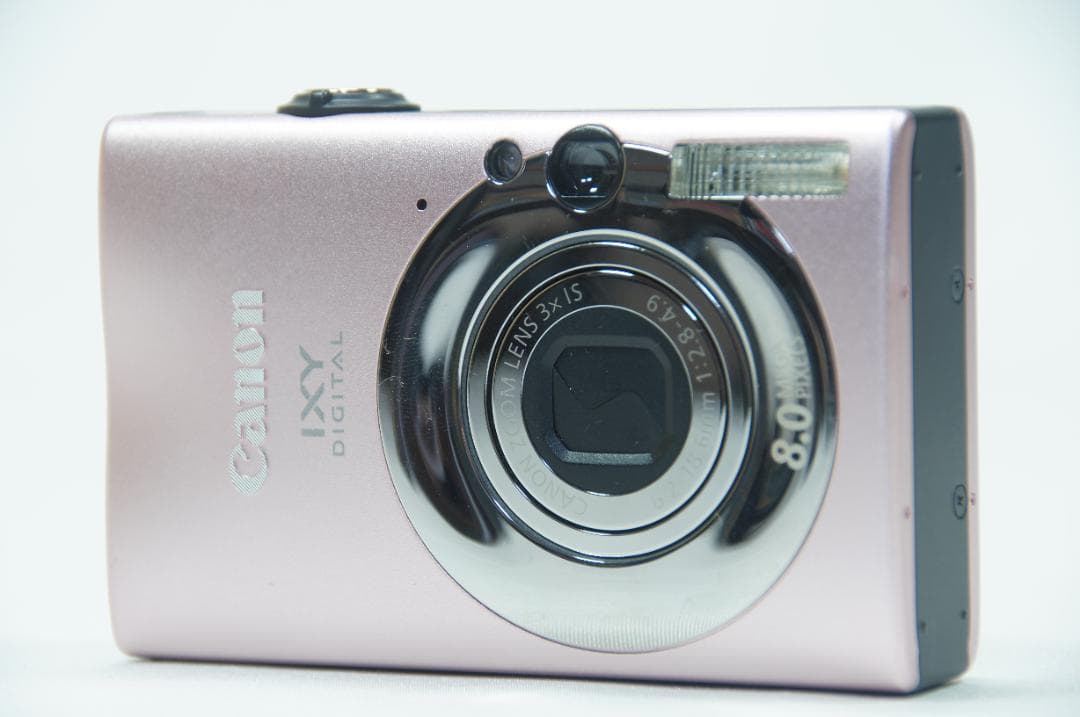 【極美品】 Canon IXY DIGITAL 20 IS シルバー 箱付き