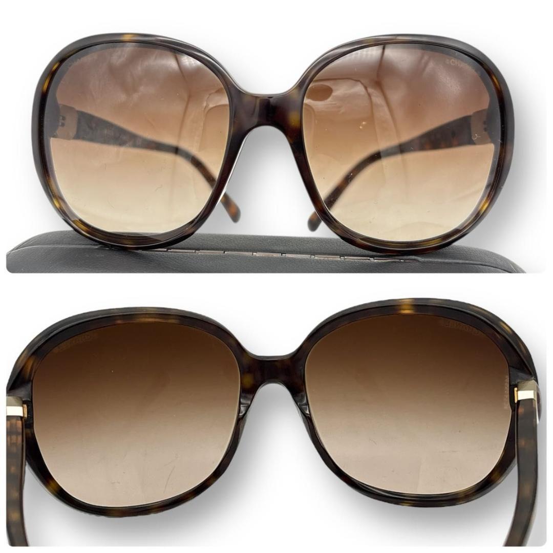 希少 CHANEL sunglasses coco brown vintage