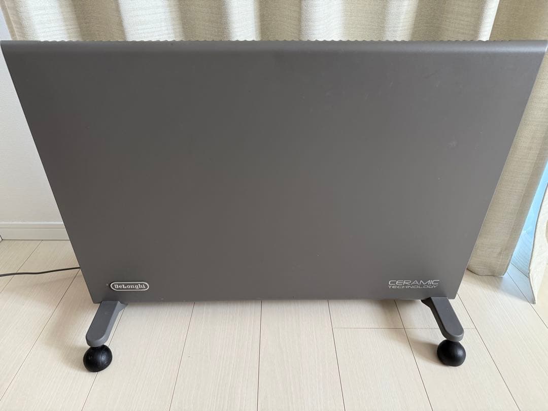 デロンギ コンベクターヒーター HXJ60L12（グレー）