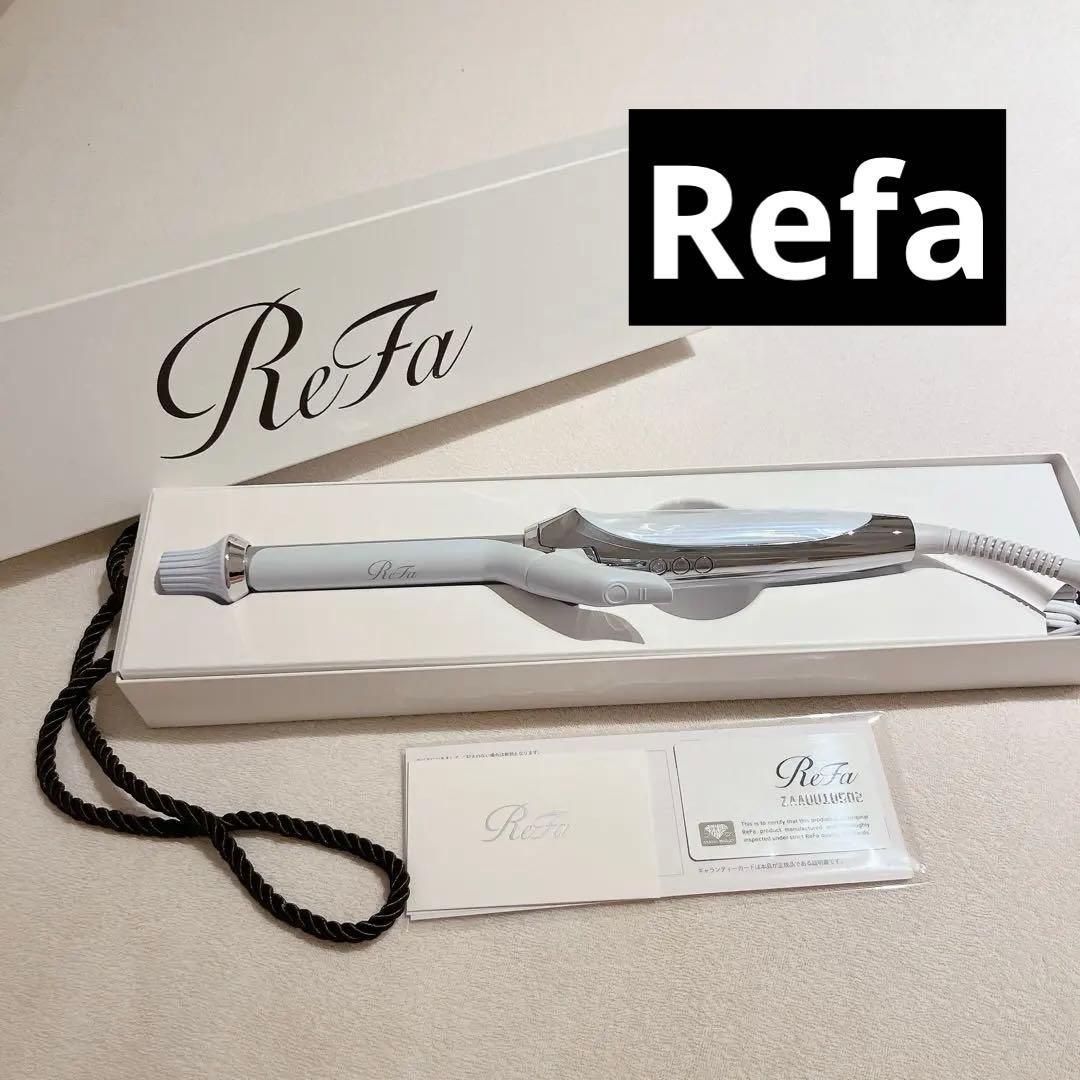 【未使用/美品】ReFa カールヘアアイロン ホワイト19mm