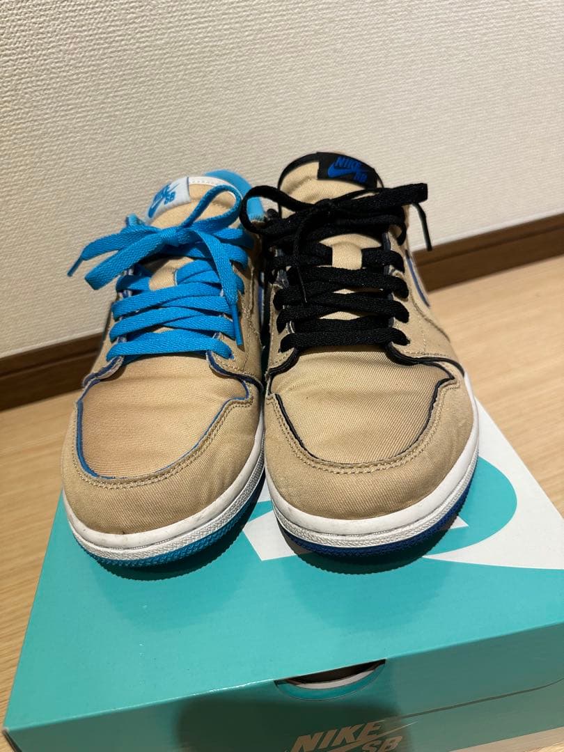 b*u様 Nike SB Air Jordan 1 Low 'DESERT OR