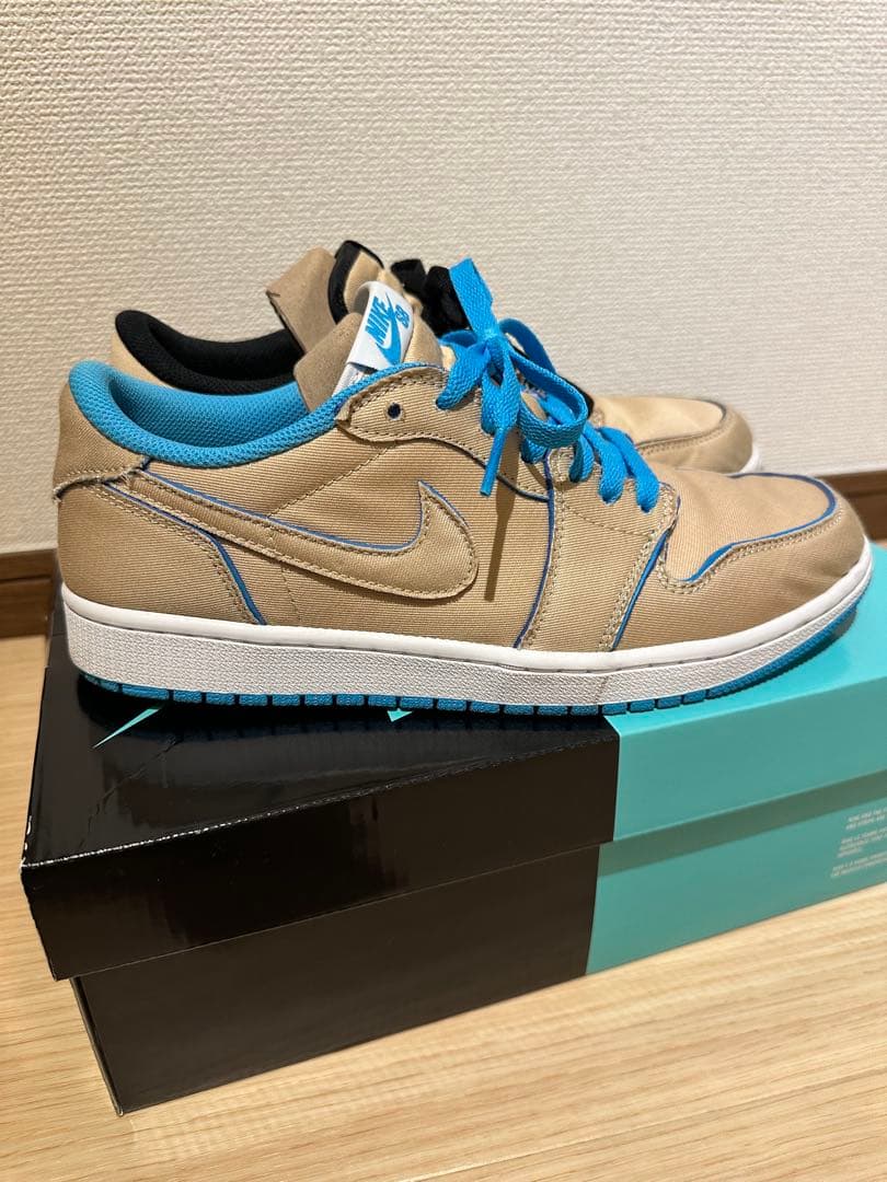 b*u様 Nike SB Air Jordan 1 Low 'DESERT OR