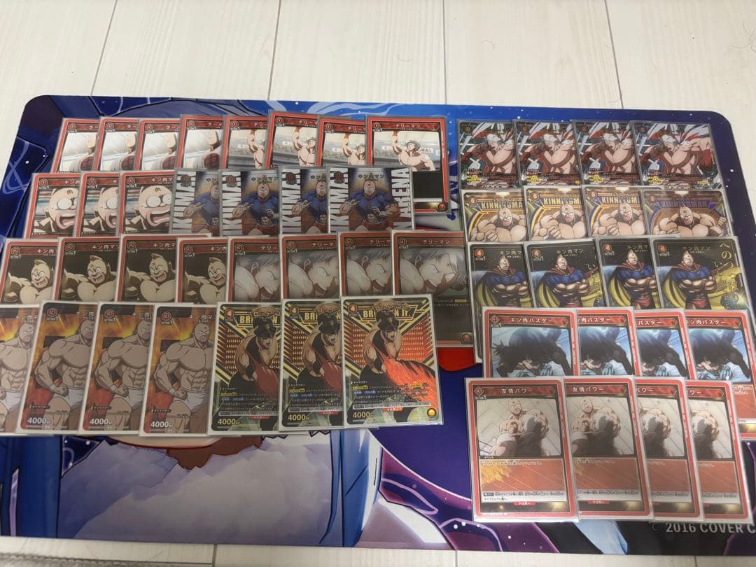 ユニオンアリーナ キン肉マン マシンガンズ フルパラ デッキ パラレル