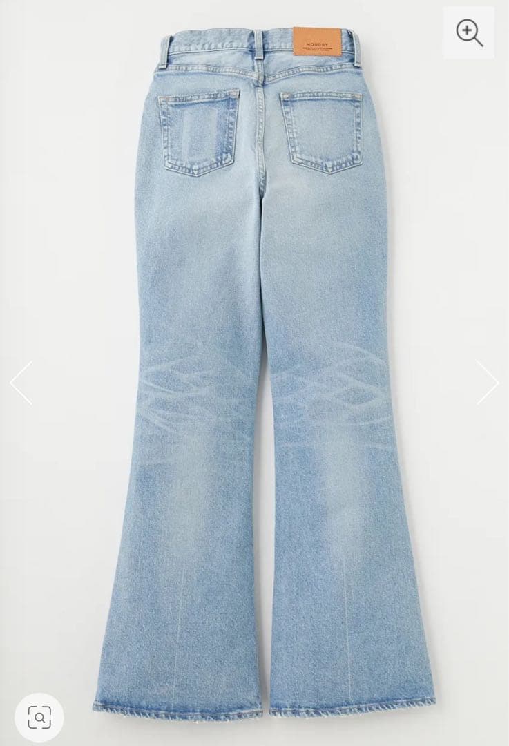 MVS L/BLU FLARE フレアデニム ライトブルー 24インチ