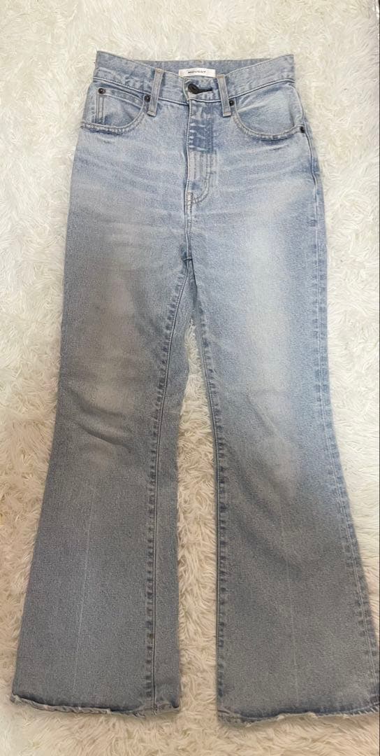 MVS L/BLU FLARE フレアデニム ライトブルー 24インチ