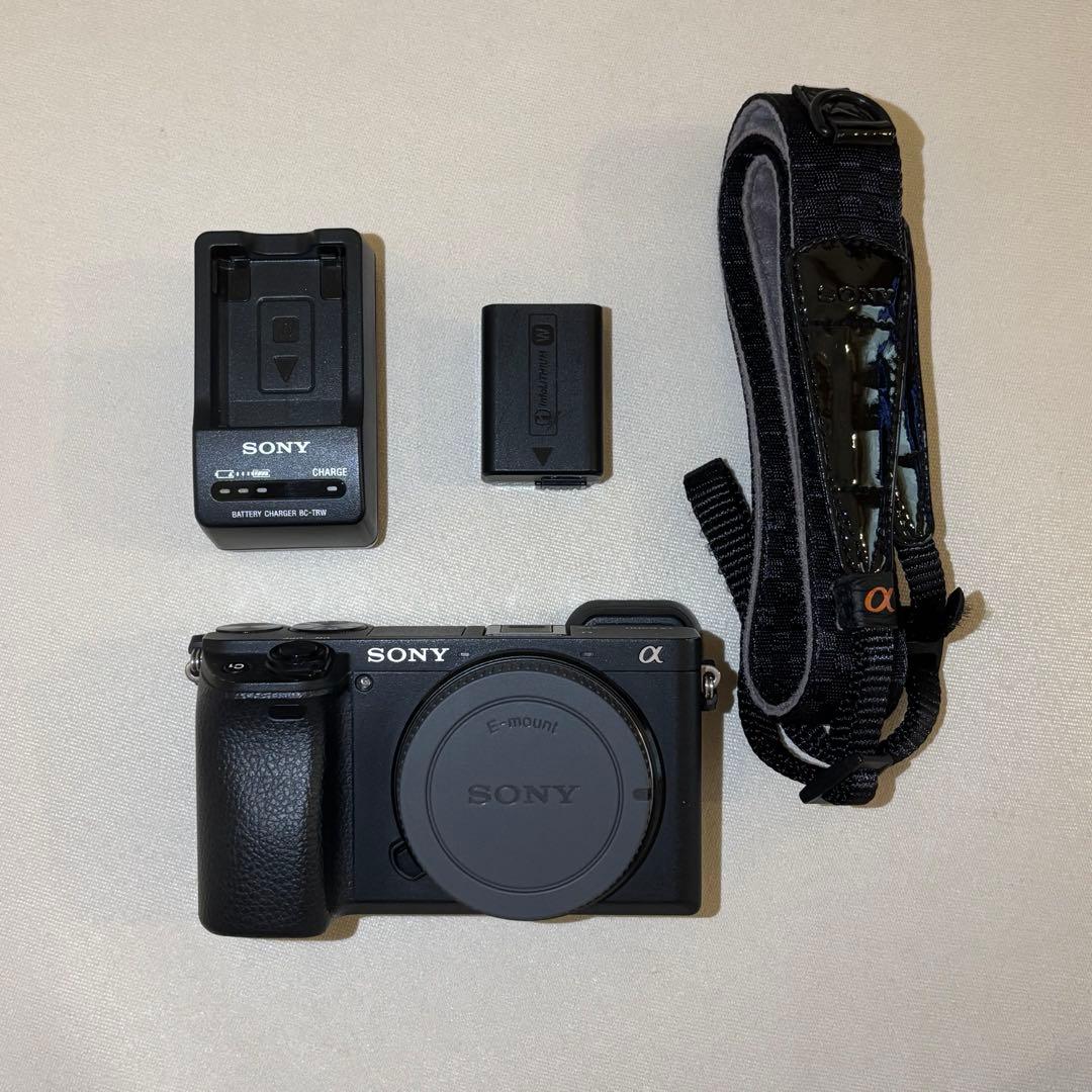 ¥84000→¥70000 sony a6400 ミラーレス　本体