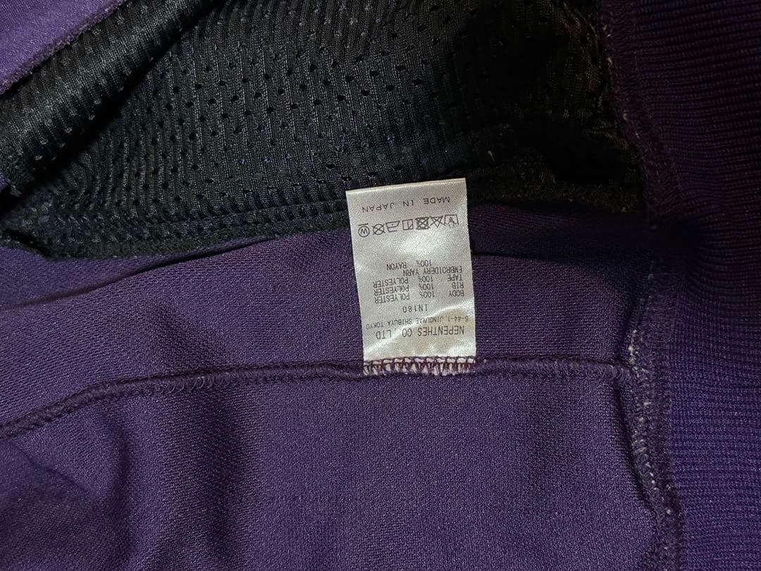 Needles ニードルス トラックジャケット エッグプラント パープル