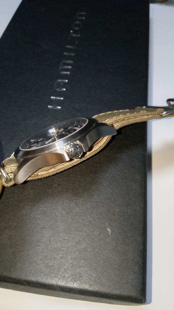 ハミルトンカーキキングクォーツキャンバスキット