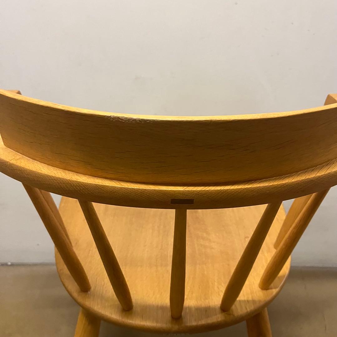 【良品】②柏木工　キャプテンチェア（品番：SC3A）ナラ材 ナチュラル