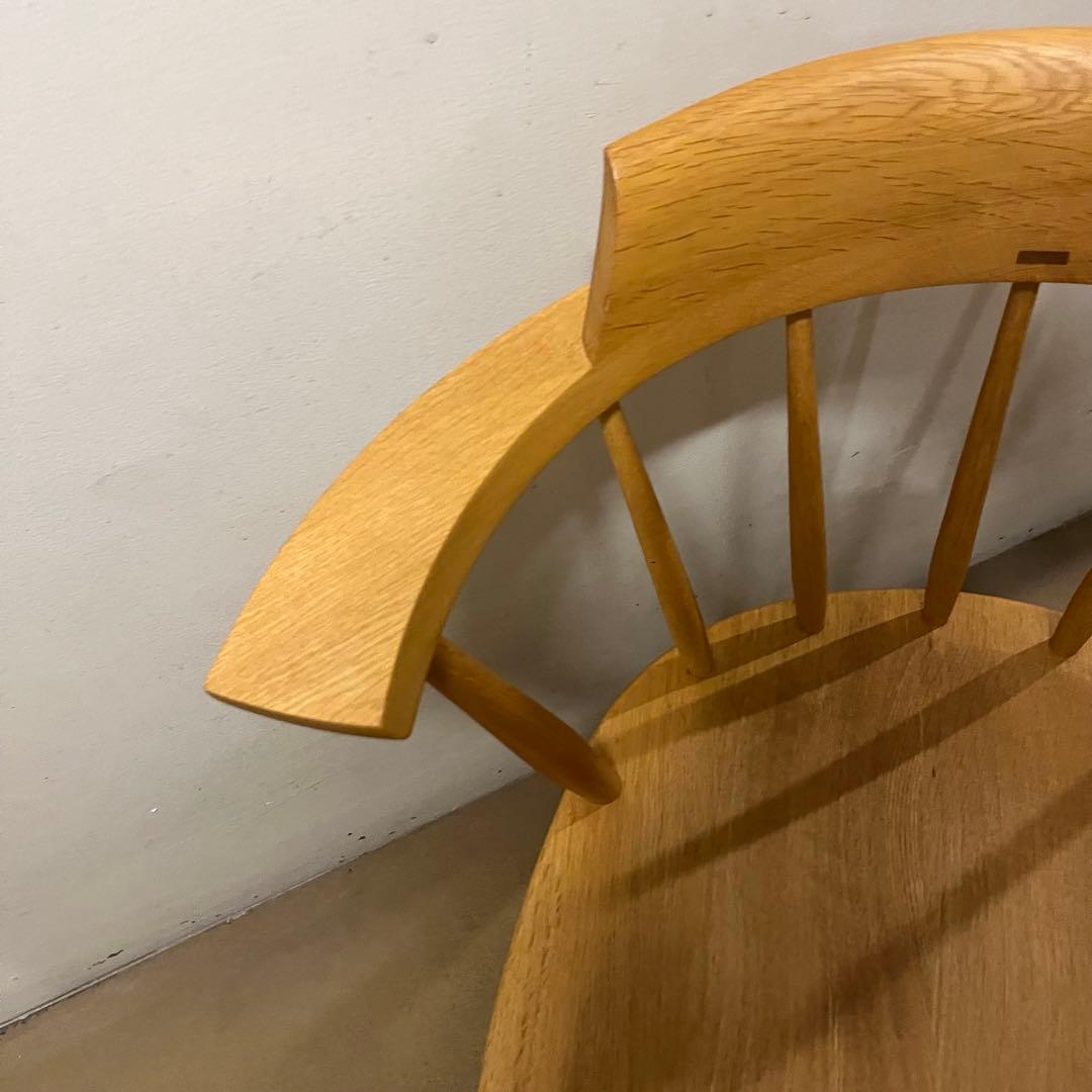 【良品】②柏木工　キャプテンチェア（品番：SC3A）ナラ材 ナチュラル