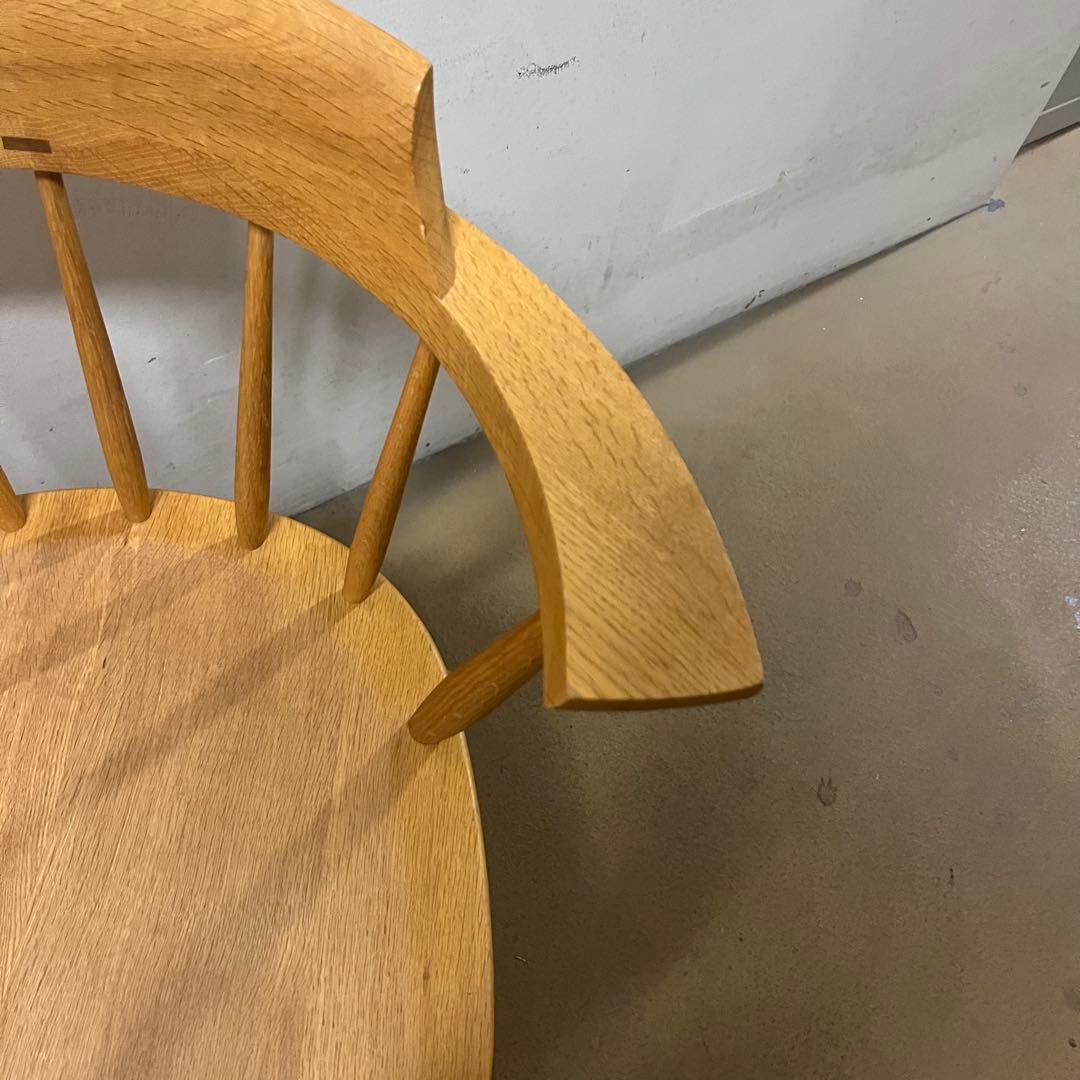 【良品】②柏木工　キャプテンチェア（品番：SC3A）ナラ材 ナチュラル