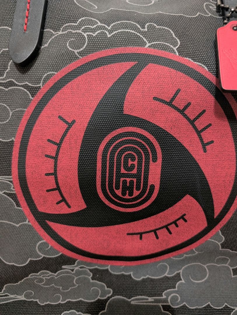 【激レア!】COACH コーチ × ナルト コラボ 写輪眼 トートバッグ