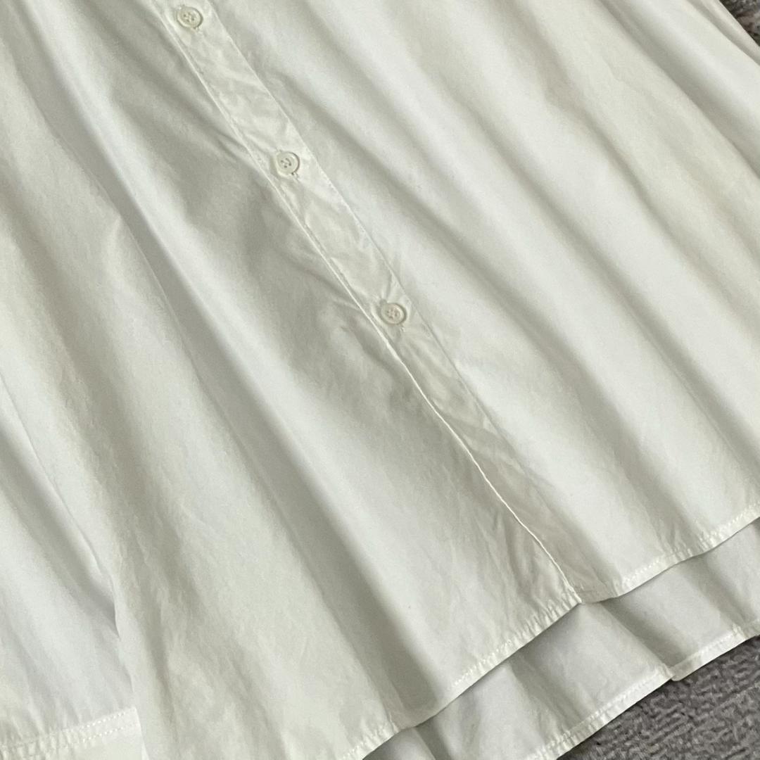 【極美品】Yohji Yamamoto POUR HOMME ブロードシャツ 白