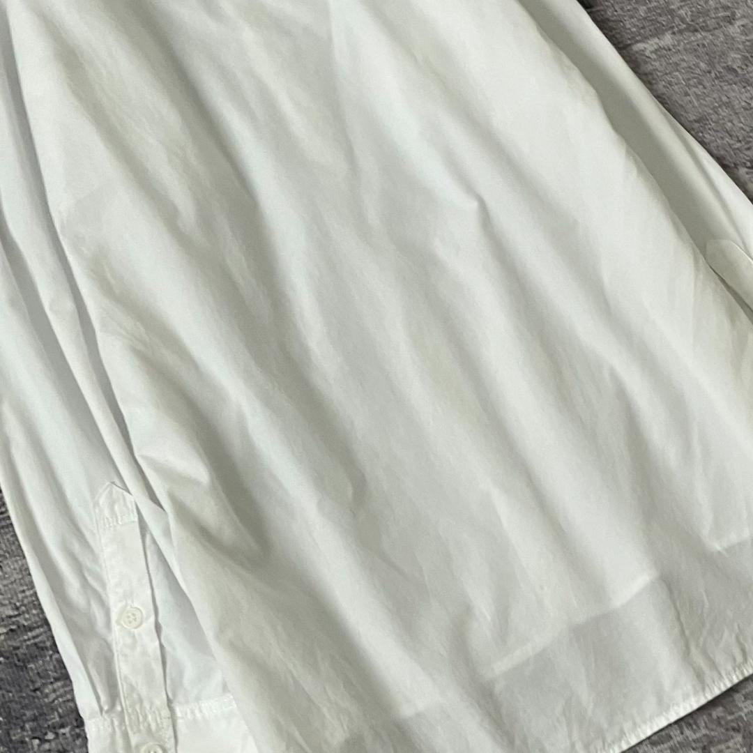 【極美品】Yohji Yamamoto POUR HOMME ブロードシャツ 白