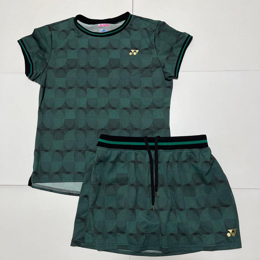 YONEX テニス ゲームシャツ&スカート 上下セットアップ レディースLサイズ