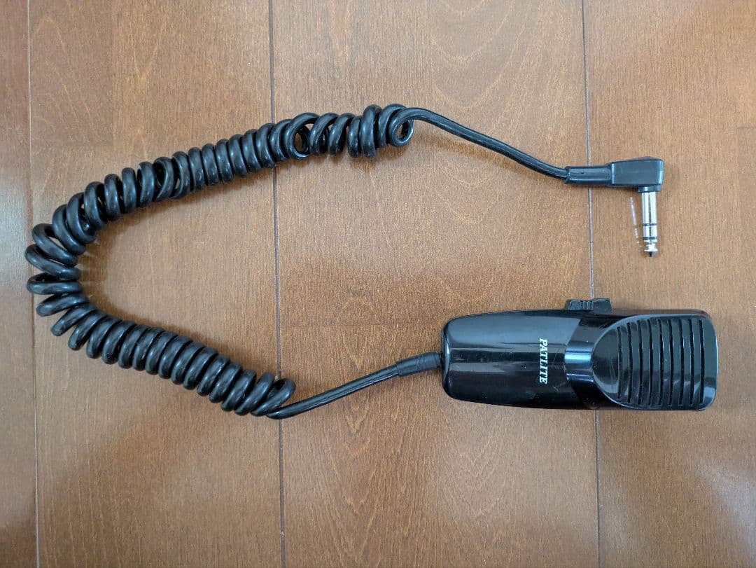 【状態良好】サイレンアンプ/パトライトSAP-500FCVZ マイク付/おまけ有